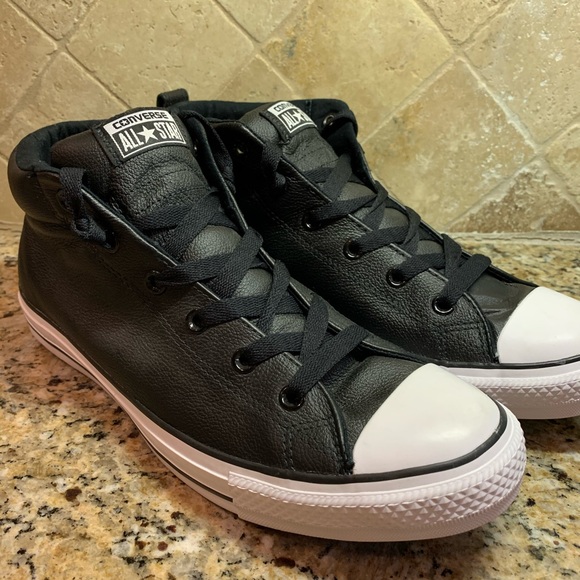 Converse Mens Black/White Size 11